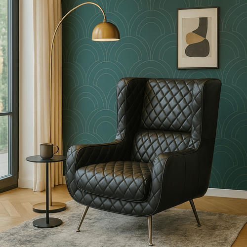 Kare Design Fauteuil Nonna zwart - vtwonen shop