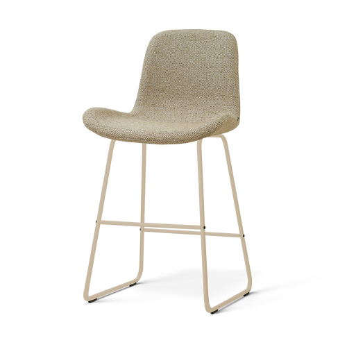 Nolon Nino-Fé barkruk taupe melange - beige onderstel - 65 cm