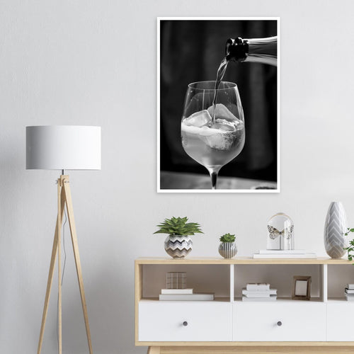 Artfulprints  Aperol Spritz - Lifestyle black-white   poster 50x70 cm - vtwonen shop