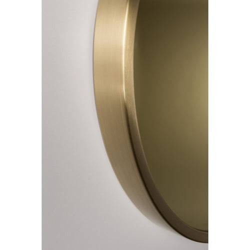 Zuiver Bandit Spiegel/ Wandspiegel Rond 60 cm Goud - vtwonen shop