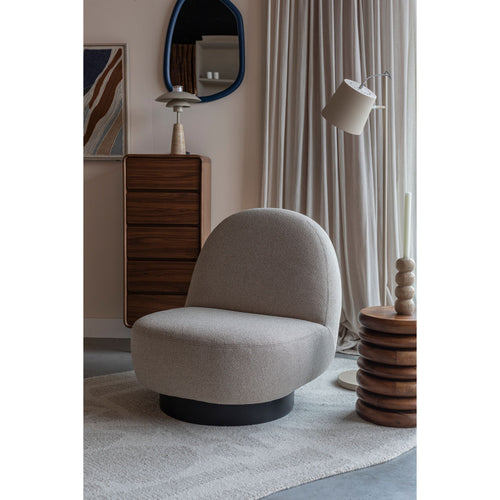 Zuiver Eden Loungestoel Cappuccino - vtwonen shop