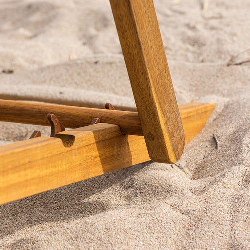 Nest outdoor Bern Inklapbare Houten Tuinstoel - Wit - vtwonen shop