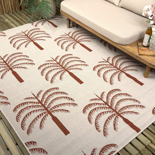 Buitenkleed Oase roest - Interieur05 - 160 x 230 cm