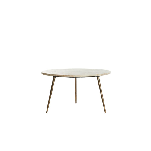 Light & Living bijzettafel Zeca - grijs - Ø67cm