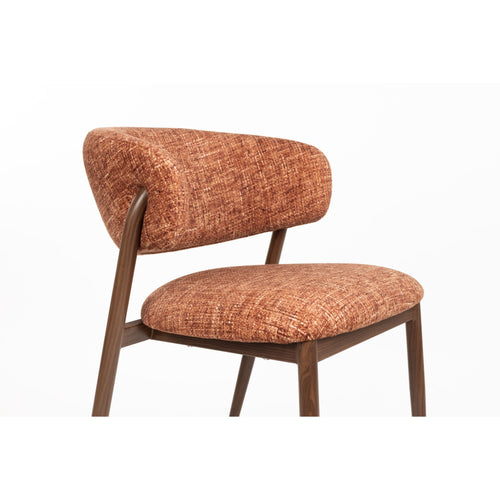 Housecraft Living Patti Eetkamerstoelen Gemêleerd Terracotta - Set van 2