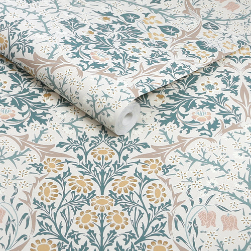 William Morris at Home Vliesbehang - Blackthorn Daydream - 1000x52 - vtwonen shop