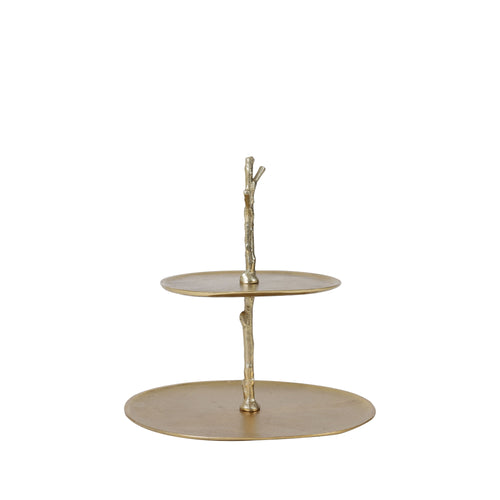 Light & Living etagere Tresa - goud - 30.5x27.5x31cm - vtwonen shop