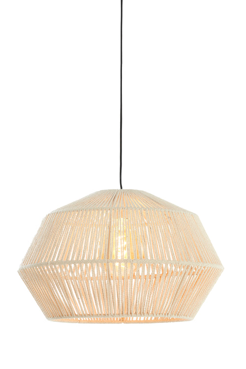 Light & Living hanglamp DEYA - Ø49x30cm - wit - vtwonen shop