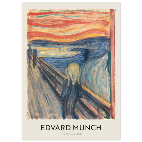 Artfulprints  Edvard Munch - The Scream 1893   poster 70x100 cm