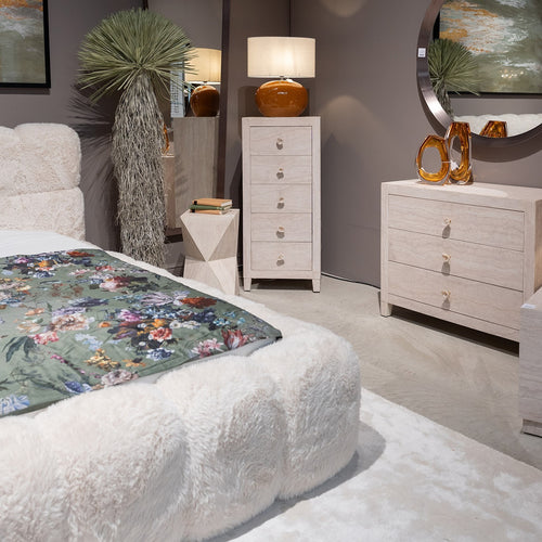 Kare Design Bed Salamanca Fur