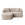 Cosmopolitan Design Modulaire hoekbank links Campi 3-zits, ribfluwelen ivoor - 156x180x70cm