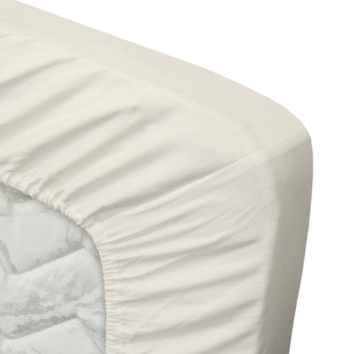 Ten Cate topper hoeslaken - 100% katoensatijn - 160x200 - naturel