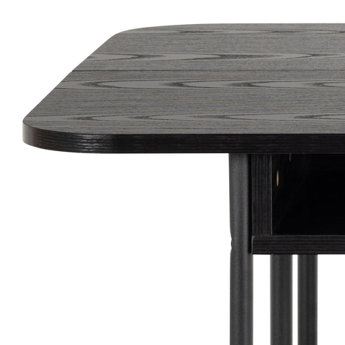 Rebellenclub Eetkamertafel Rocca - 140 x 80 cm - Zwart