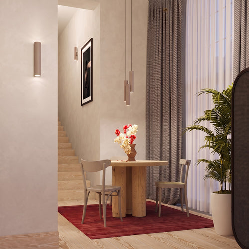 Sollux Lighting Wandlamp LAGOS 2 taupe - 6x8x30cm