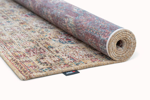 Antiquarian vloerkleed 7851 Brun Effacé - Multicolor - 200 x 280 cm