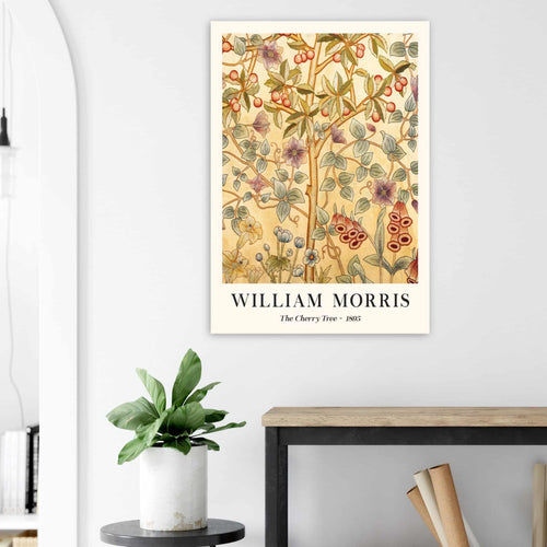 Artfulprints  William Morris - The cherry tree 1895 II   poster 70x100 cm - vtwonen shop