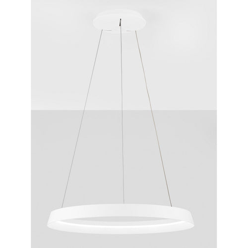 Nova Luce ORMI Geïntegreerde LED-hanglamp voor plafond, zandwit, Triac dimbaar, 52W, 3717lm, 2700-3000K kleurtemperatuur