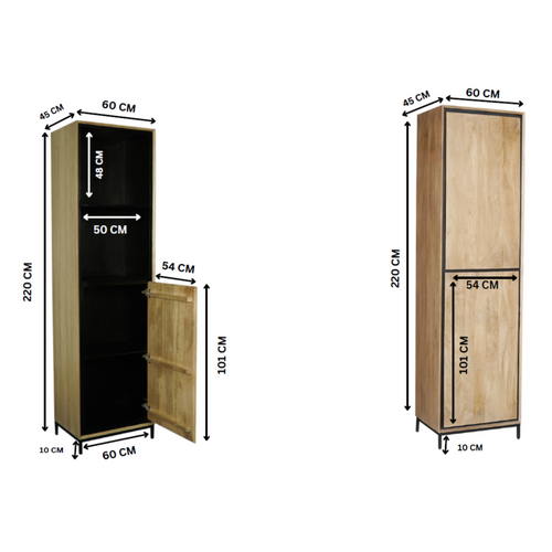 Starfurn  dressoir RichWood - bruin - 45x160x85cm