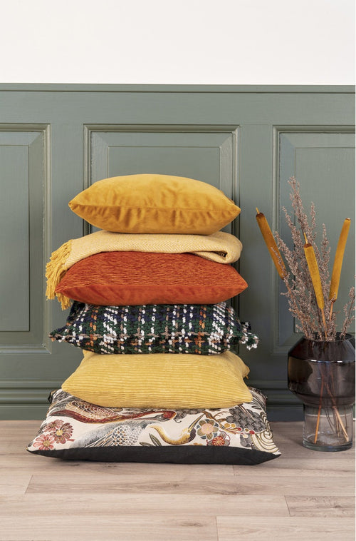 Artichok Florine sierkussen donkergroen geruit - 45 x 45 cm - vtwonen shop