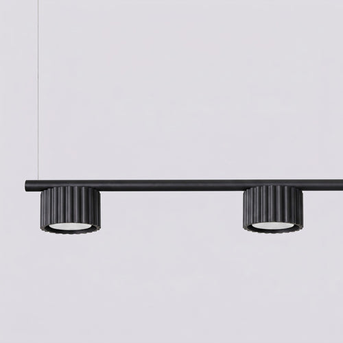 Sollux Lighting Kroonluchter AURA 4 zwart Gx53 - 122x10x208cm