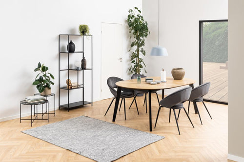 Rebellenclub Bijzettafel Romo - Ø52 cm - zwart - vtwonen shop