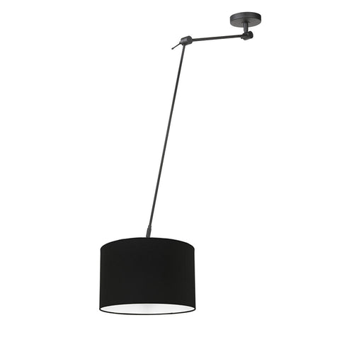 Ylumen hanglamp Knik - 1 lichts - 70  x 150   cm - zwart - vtwonen shop