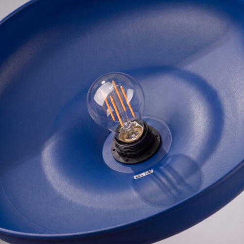 Sollux Lighting Hanglamp GINA ultramarijn - 38x38x74cm