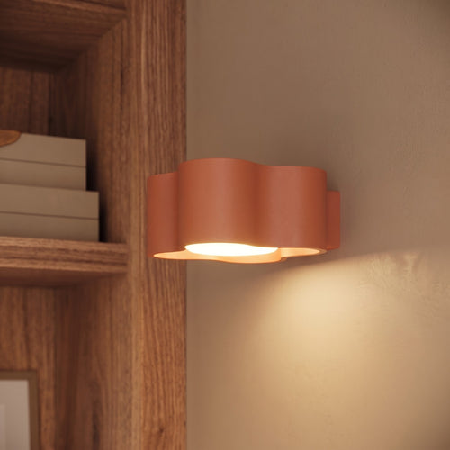 Sollux Lighting Plafondlamp OVIO 2 rode oker Gx53 - 24,5x12x8cm