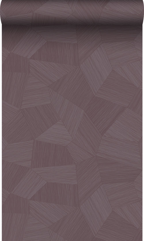 Origin Wallcoverings behang grafisch 3D motief mauve paars - 50 x 900 cm - 348061