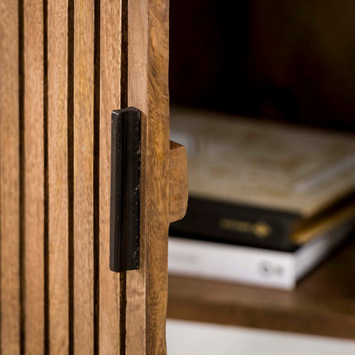 Giga Meubel Wijnkast Tweak - Naturel Hout - 56x35x90cm