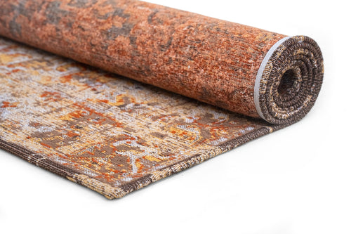 Remix vloerkleed 2054 Snow Cacao - Oranje - 200 x 280 cm