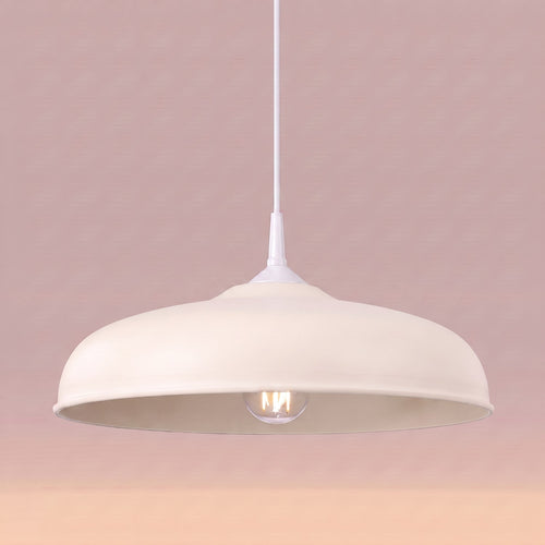 Sollux Lighting Hanglamp GINA beige - 38x38x74cm