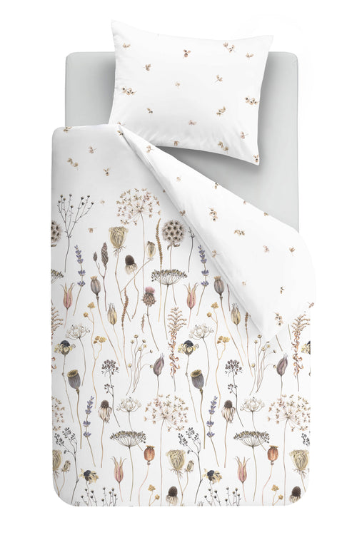 Ariadne at Home Dekbedovertrek Cosy Season - 140 x 200/220 cm - Wit