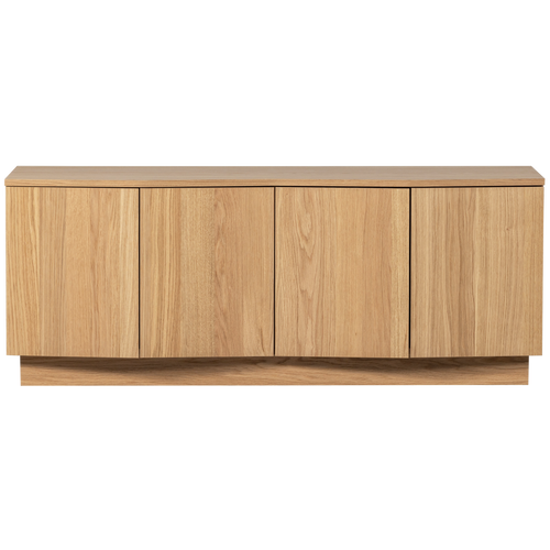 WOOOD Zuma tv-meubel - Push-To-Open - Eiken - Transparant - 52x133x45 - vtwonen shop