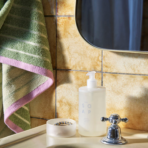 Hübsch handdoek Promenade - katoen - 70x140cm