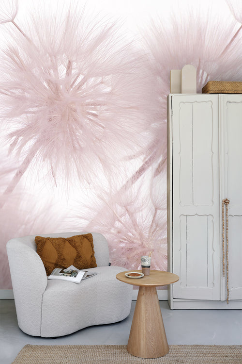 Sanders & Sanders fotobehang bloemen zacht roze - 360 x 270 cm - 600447 - vtwonen shop