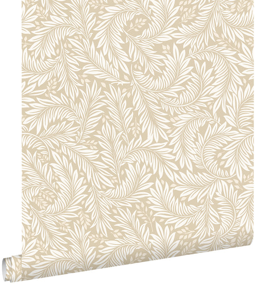 ESTAhome behang bladeren beige - 50 x 900 cm - 131147 - vtwonen shop