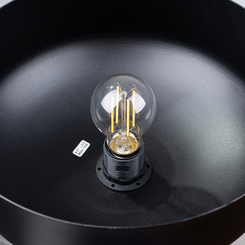 Sollux Lighting Hanglamp MARION zwart - 29,5x29,5x130cm
