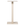WOOOD vierkante bartafel poot Bistro - Metaal - Zwart- 105x50x50