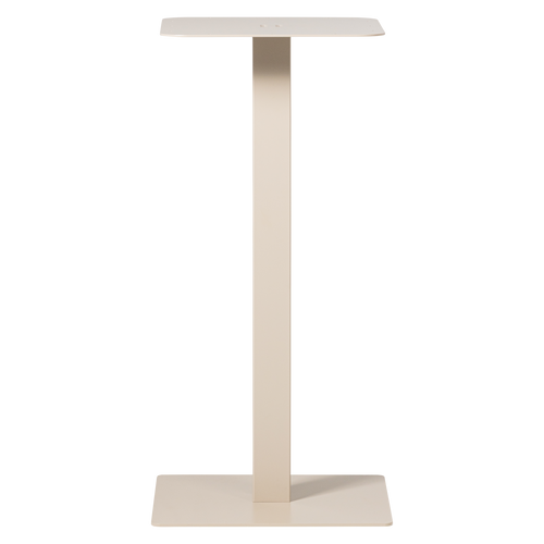 WOOOD vierkante bartafel poot  Bistro- Metaal - Dakagrau - 105x50x50