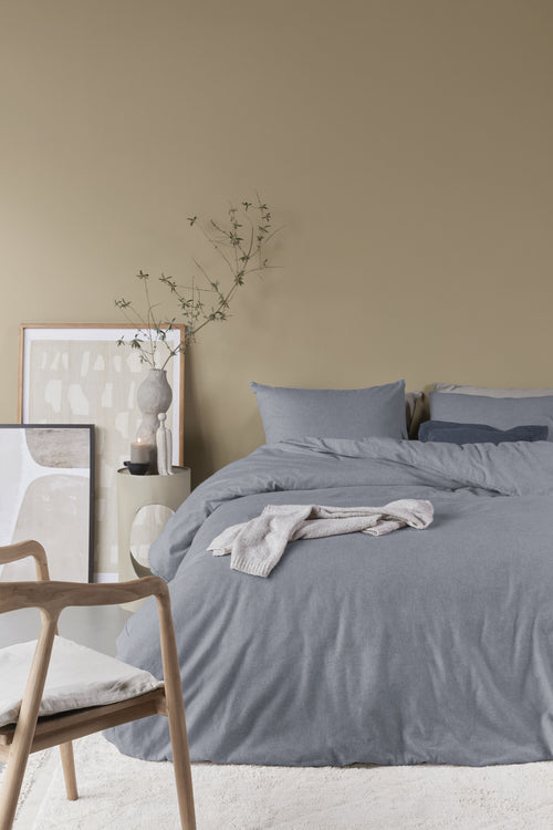 Beddinghouse  frost - 260 x 200/220 cm - Blauwgrijs - vtwonen shop