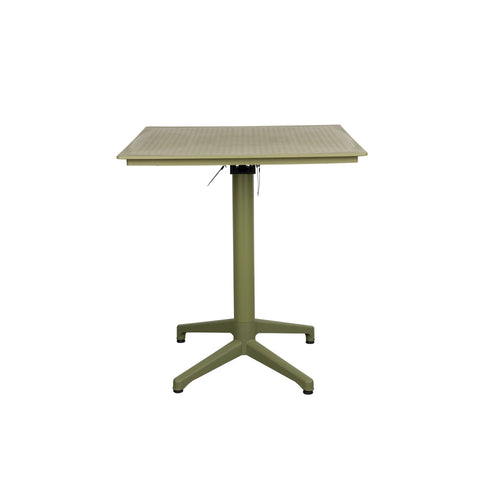 Housecraft Living George Bistrotafel/ Tuintafel/ Balkontafel Inklapbaar 70x70 cm Groen