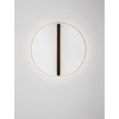 Nova Luce NALU Inbouw wandlamp zwart, wit, Triac dimbare LED 28W 1680lm 3000K