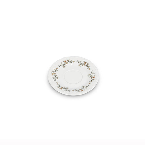 Bonbistro - Schotel 16,5cm brown flower Retro - Set van 6 - vtwonen shop