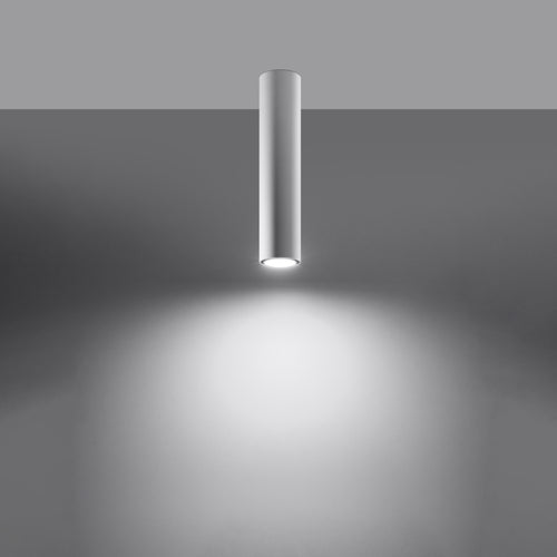 Sollux Lighting Plafondlamp LAGOS 40 wit - 6x6x40cm