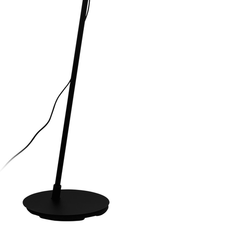 EGLO vloerlamp Pompeya - e27 - 191 cm - zwart - vtwonen shop