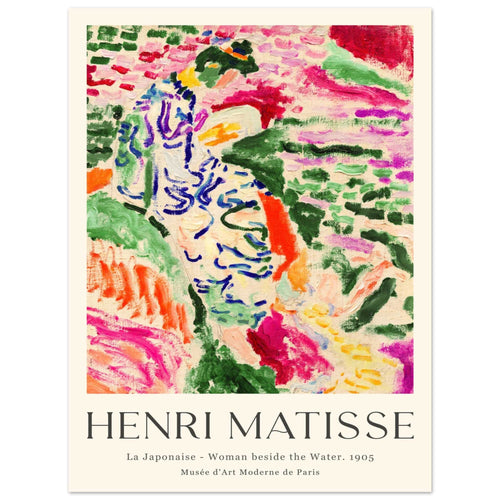 Artfulprints  Matisse - La japonaise 1905   poster 30x40 cm - vtwonen shop
