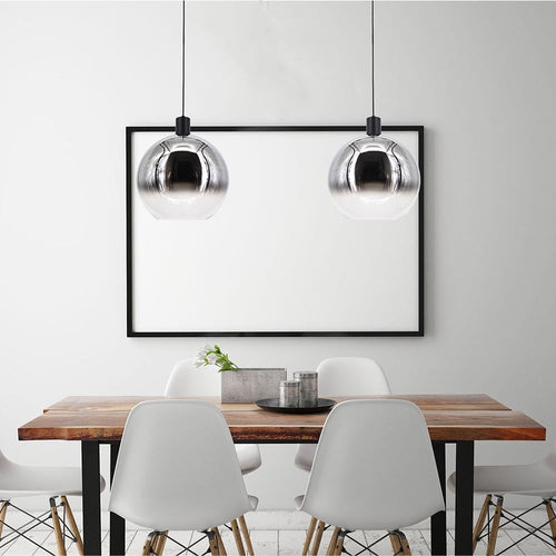 Artdelight hanglamp Rosario - 1 lichts - 30  x 175   cm - chroom - vtwonen shop