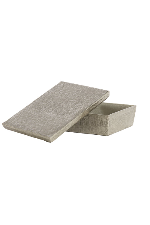 Light & Living deco LINA - 37x27x11cm - zilver