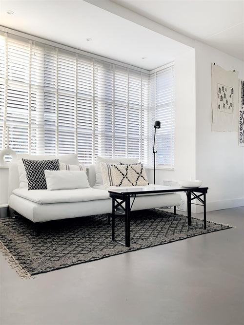 MaximaVida inklapbare bierbank Berlijn 120 x 25 cm zwart - FSC hout - vtwonen shop